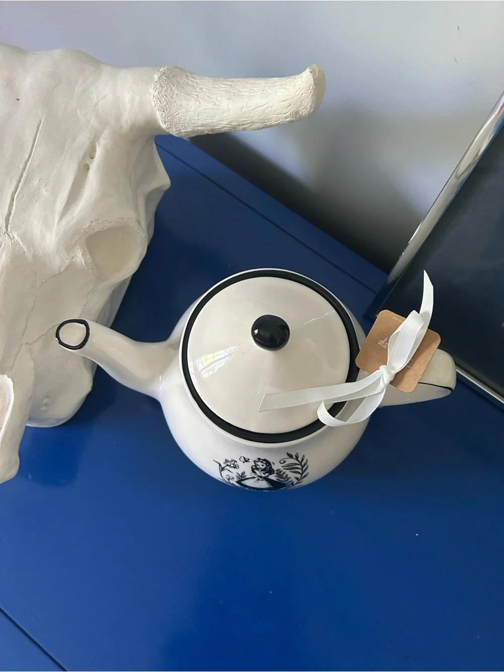 Rae Dunn Disney Alice In Wonderland Tea Time Teapot